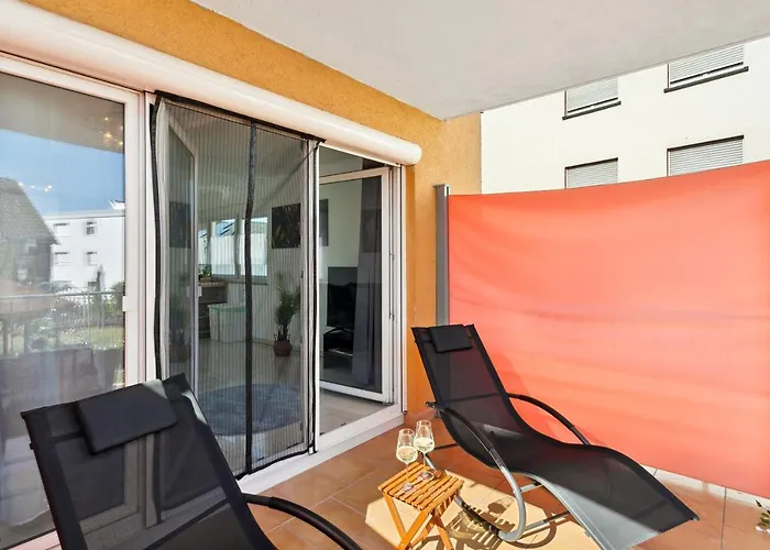 Relax 6 - Modernes 4-zimmer - Self-checkin - Balcony - Parking Apartman Karben